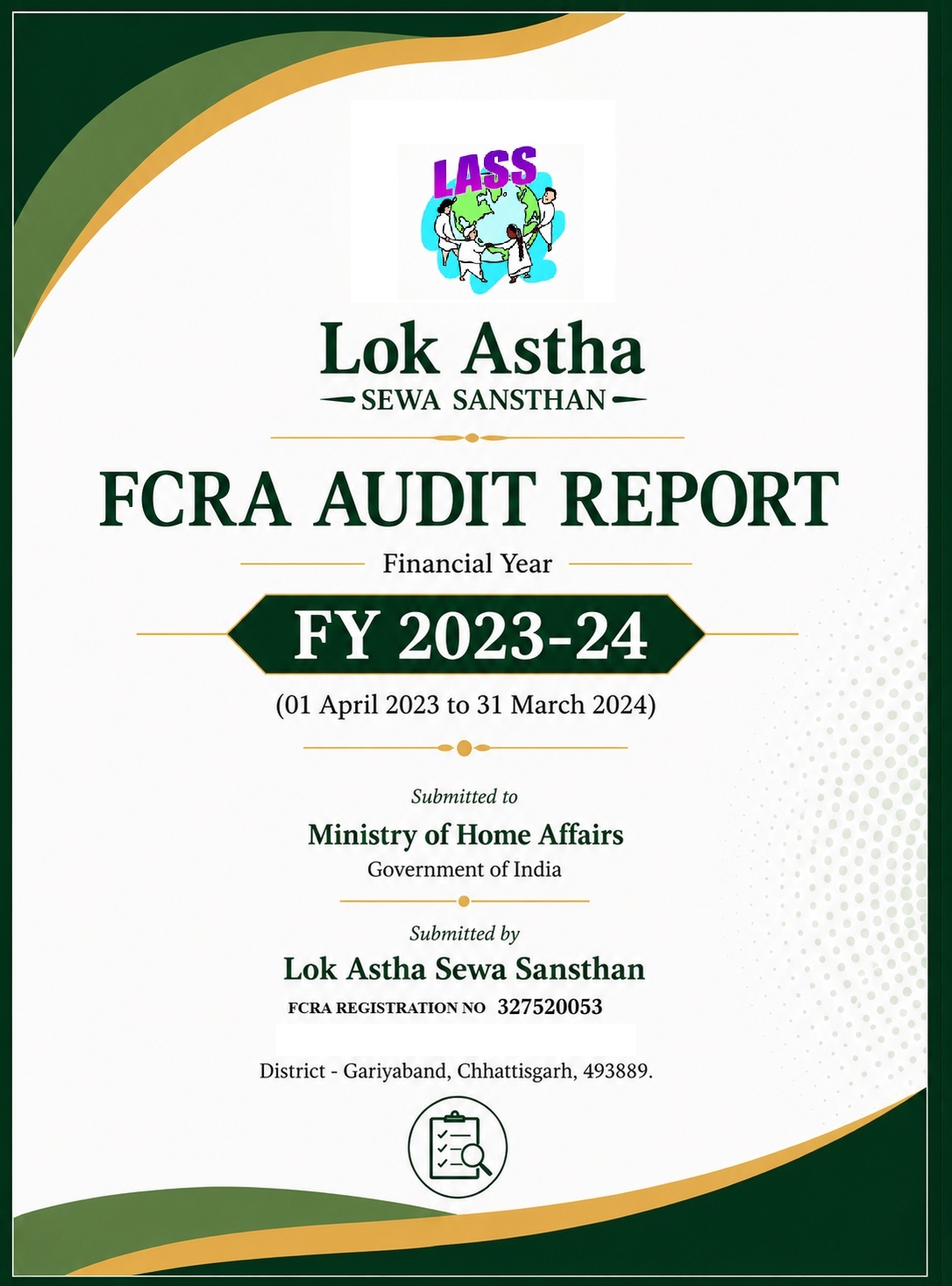 FCRA AUDIT REPORT FY 2023-24